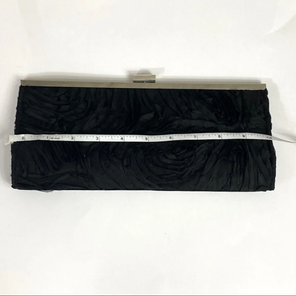 Lulu Townsend Black clutch Prom Wedding
